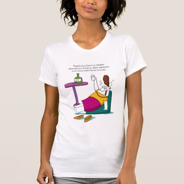 Camiseta O t-shirt impar da gim de Botox do pelotão (Frente)