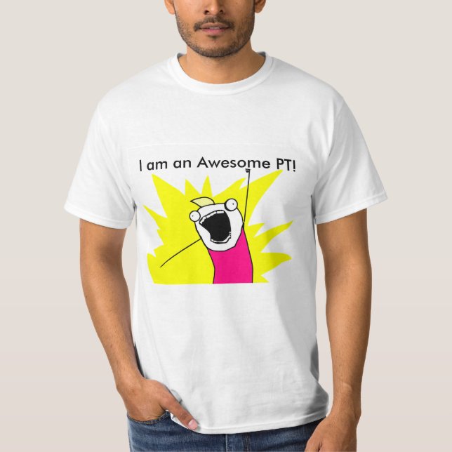 Camiseta O t-shirt impressionante da pinta (Frente)