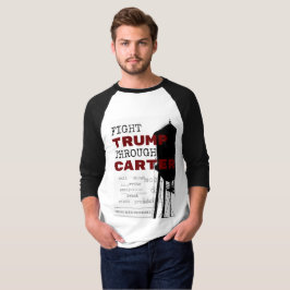 Camiseta O t-shirt indivisível dos homens redondos da rocha