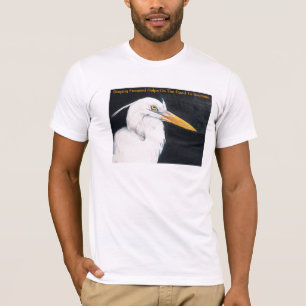 Camiseta O t-shirt inspirado do amante do pássaro
