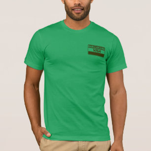 Camiseta O t-shirt legal dos homens cinzentos do teste