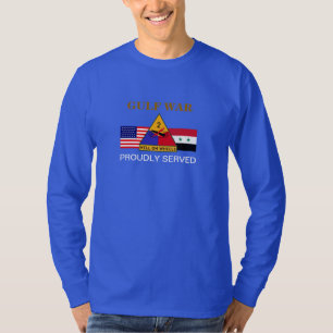 Camiseta ò T-SHIRT LONGO da CAPA da GUERRA DO GOLFO da