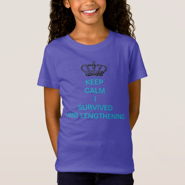 Camiseta O t-shirt MANTEM a CALMA (Frente)