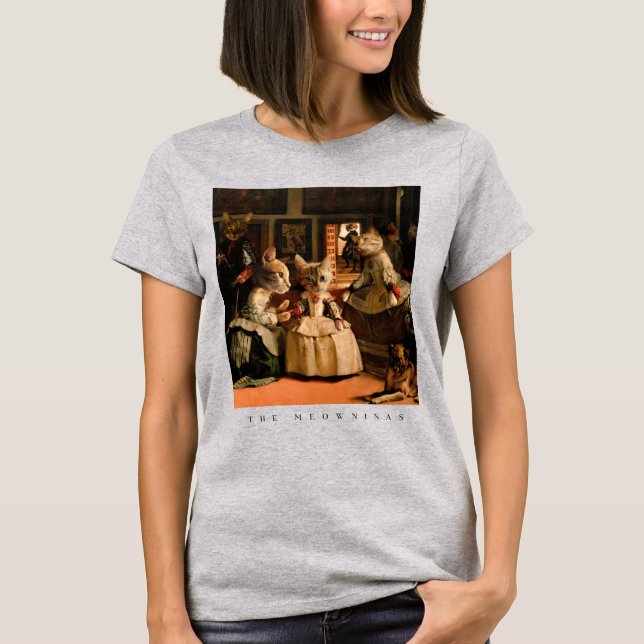 Camiseta O T-Shirt Meowninas (Frente)
