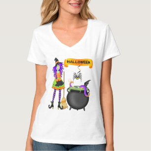 Camiseta O t-shirt na moda das mulheres do caldeirão da