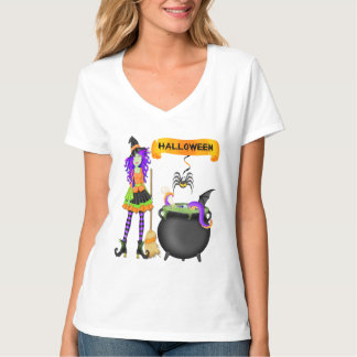 Camiseta O t-shirt na moda das mulheres do caldeirão da