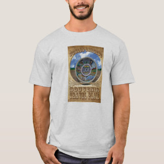 Camiseta O t-shirt o maior da placa do viagem da lembrança