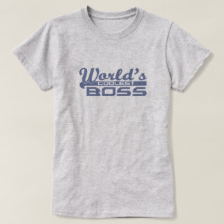 Camiseta O t-shirt o mais fresco do chefe do mundo