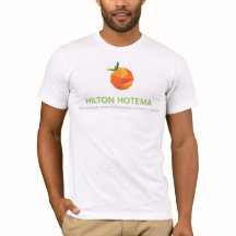O t-shirt oficial de Hilton Hotema