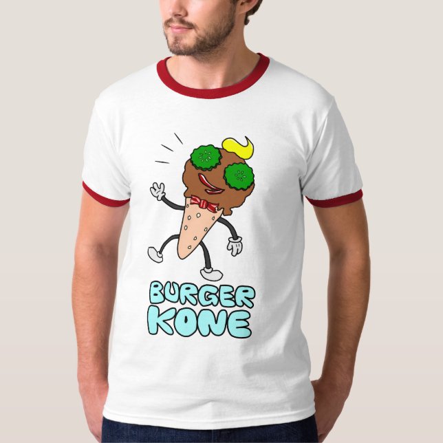 Camiseta o t-shirt oficial do burgerkone (Frente)