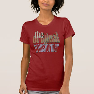 Camiseta O t-shirt original do transformador
