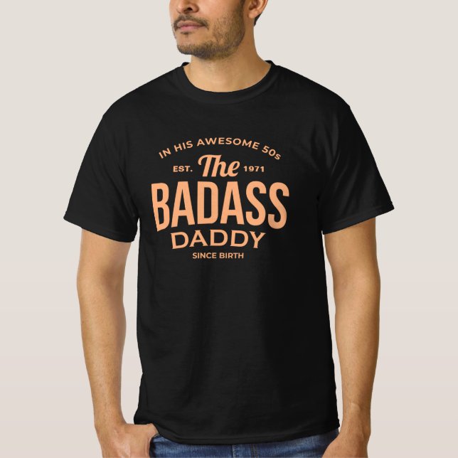 Camiseta O T-Shirt Pai de Badass (Frente)