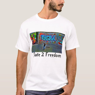 Camiseta O t-shirt, patina a liberdade 2