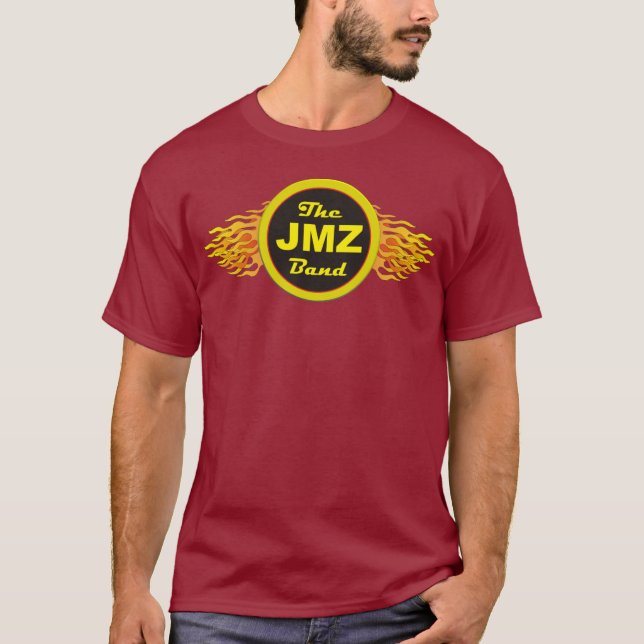 Camiseta O t-shirt "rebentado" da banda de JMZ (Frente)