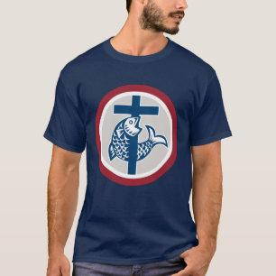 Camiseta O t-shirt religioso dos homens