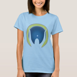Camiseta O t-shirt SE02 das mulheres espirituais do olho