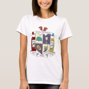 Camiseta O t-shirt Sleeved longo das mulheres