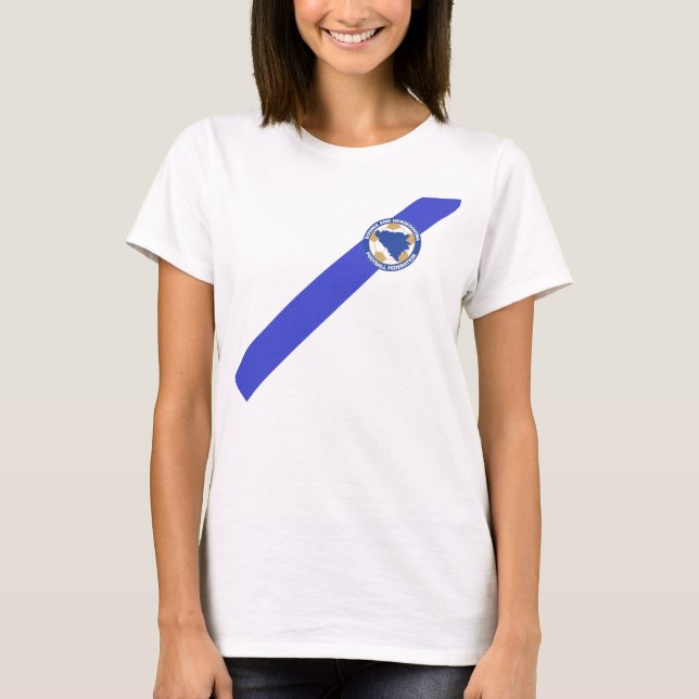 Camiseta O t-shirt Spahic 4 das mulheres de Bósnia (Frente)