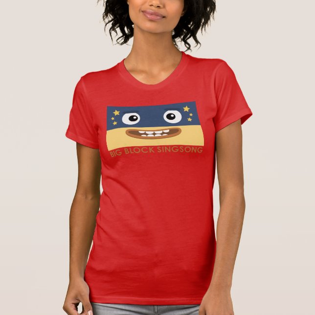 Camiseta O t-shirt super das mulheres de BBSS Duper (Frente)