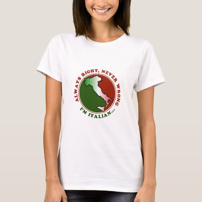 Camiseta O t-shirt teimoso das mulheres engraçadas (Frente)