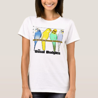 Camiseta O t-shirt usual de Budgies