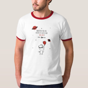Camiseta O T-SHIRT VERMELHO do BALÃO pelo PROXENETA
