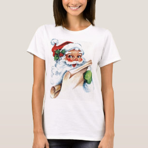 Camiseta O T Slouchy das mulheres da aguarela da cara do