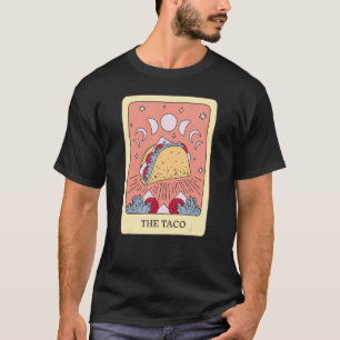 Camiseta O Taco Foodie Tarot Card Taco Adivinho