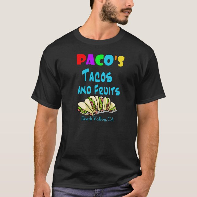 Camiseta O Tacos de Paco (2-Sided) (Frente)