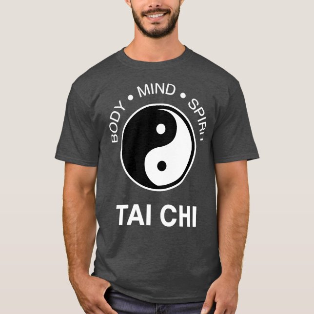 Camiseta O Tai Chi Corpo Mente Espírito 2 (Frente)
