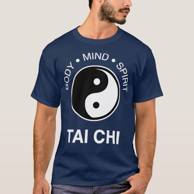 Camiseta O Tai Chi Corpo Mente Espírito 7 (Frente)