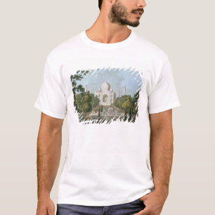 Camiseta O Taj Mahal, Agra, do jardim