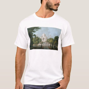 Camiseta O Taj Mahal, Agra, do jardim