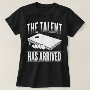 Camiseta O Talento Chegou ao Bag Bean Cornhole