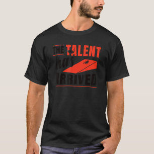 Camiseta O Talento Chegou Bean Bag Cornhole