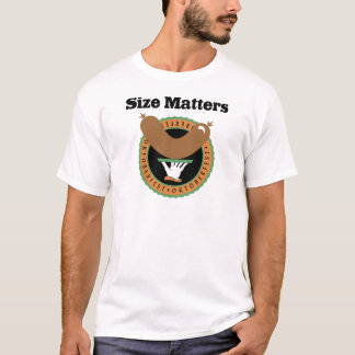 Camiseta O tamanho importa salsicha de Oktoberfest