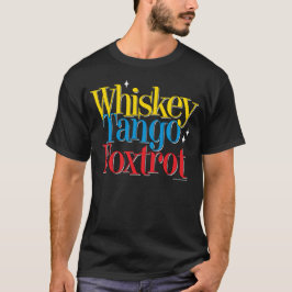Camiseta O tango do uísque Foxtrot WTF
