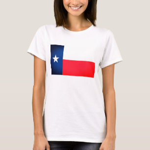 Camiseta O tanque das mulheres da bandeira de Texas