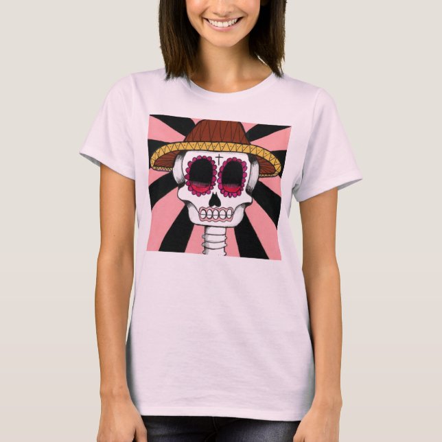 Camiseta O tanque das mulheres de Diâmetro De Los Muertos (Frente)
