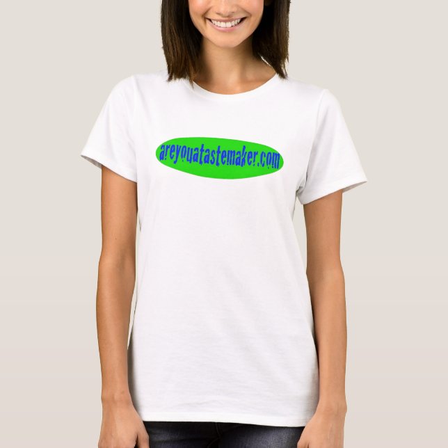 Camiseta O tanque das mulheres do Tastemaker (Frente)