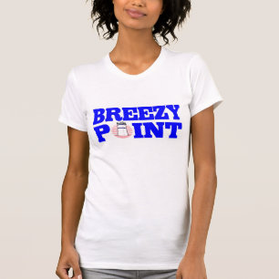Camiseta O tanque ventoso de mulher de ponto