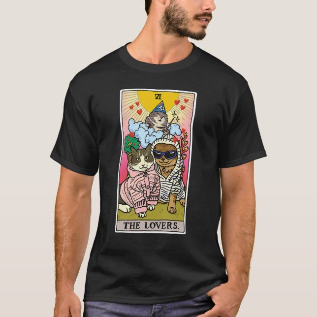 Camiseta O Tarô Gato Tarot (Frente)