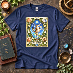 Camiseta O Tarot do Gato Mundial - Conclusão e Totalidade