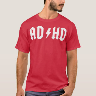 Camiseta O TDAH é uma pedra! O ADHD é uma superpotência! Pr