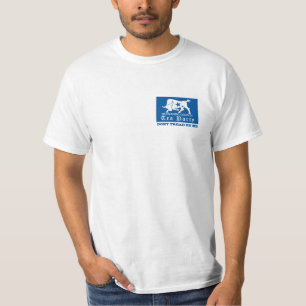 Camiseta O tea party de Hernando "não pisa em mim" a camis