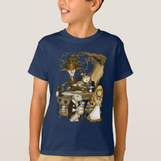 Camiseta O tea party do Hatter louco