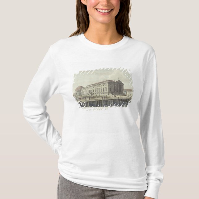 Camiseta O teatro da ópera, Berlim (Frente)
