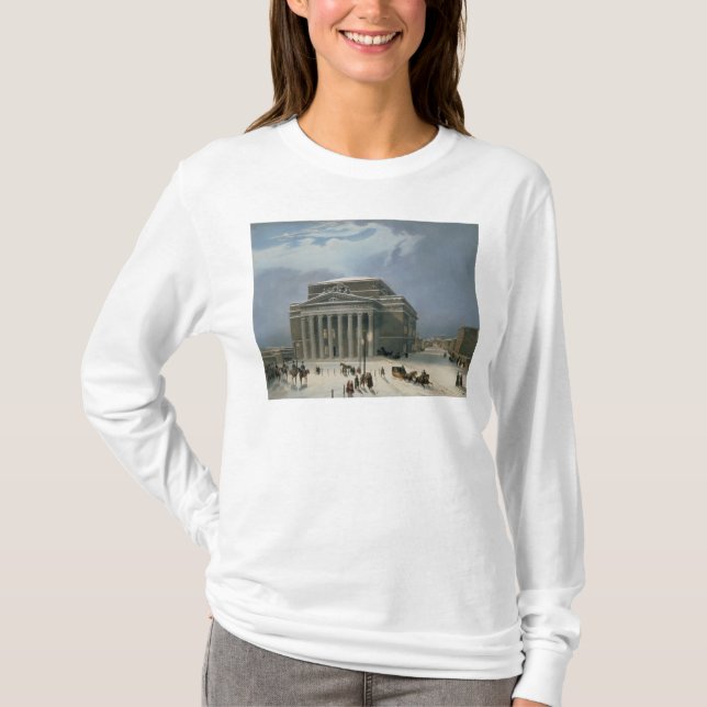 Camiseta O teatro de Bolshoi em Moscovo (Frente)