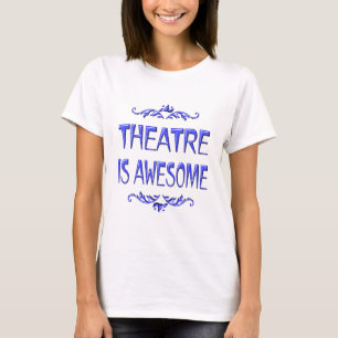 Camiseta O teatro é impressionante