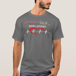 Camiseta O técnico de diálise deve ver meu presente Legal n